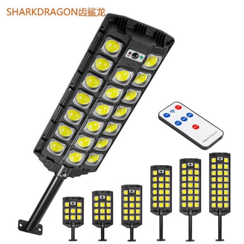 速发跨境新款太能路灯新农庭家用太能村感灯室外院应路灯