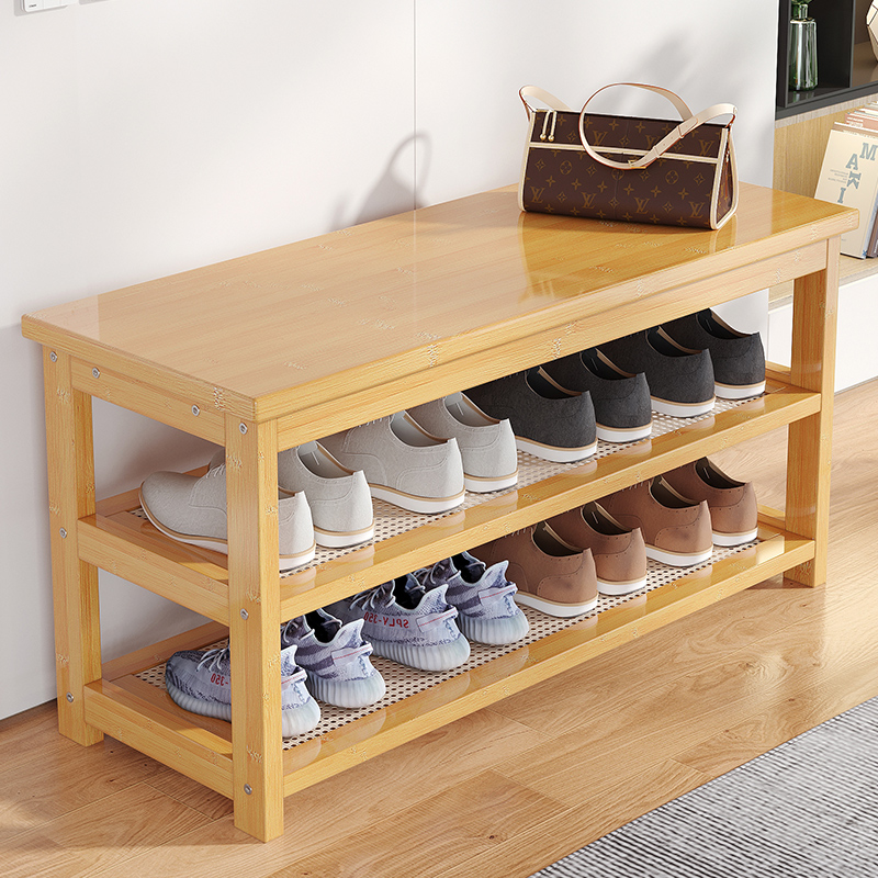 速发衣帽小换鞋凳家用简约穿鞋凳进门凳不占空间鞋可间窄门口架坐
