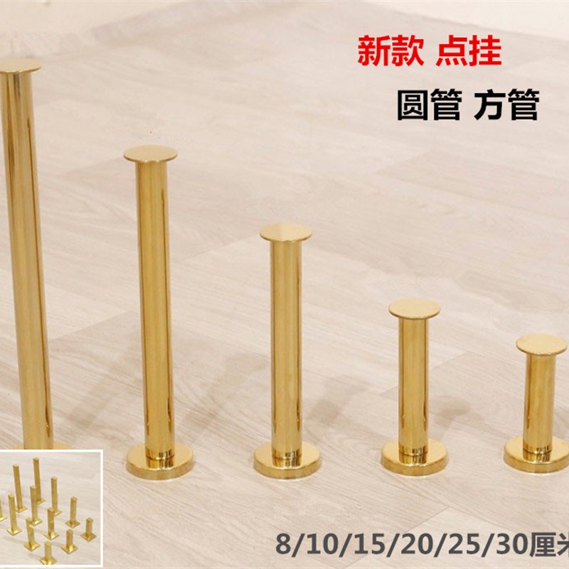 速发服装店钛金色上墙壁单点挂钛金色挂钩挂个加长点挂衣架正挂展