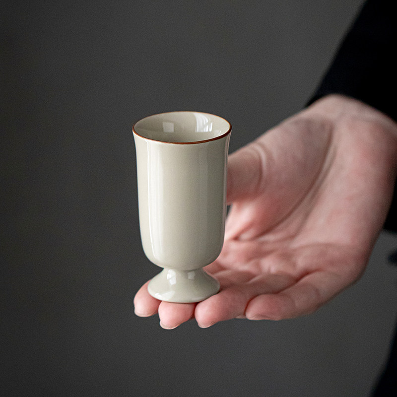 速发陶瓷茶杯水杯家用办公陶瓷杯功夫茶杯个人杯品茗杯主人杯茶艺