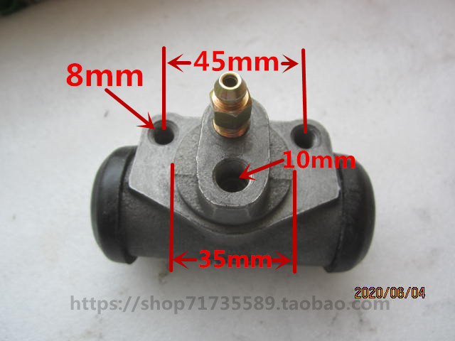 速发山东时风三时车刹车风泵 时风分泵 轮分油刹分泵 制动分泵