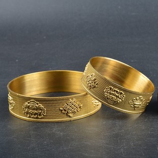 速发五明学院佛纯铜曼扎盘纯小无缝工艺八吉祥带花供奉曼铜号不雕