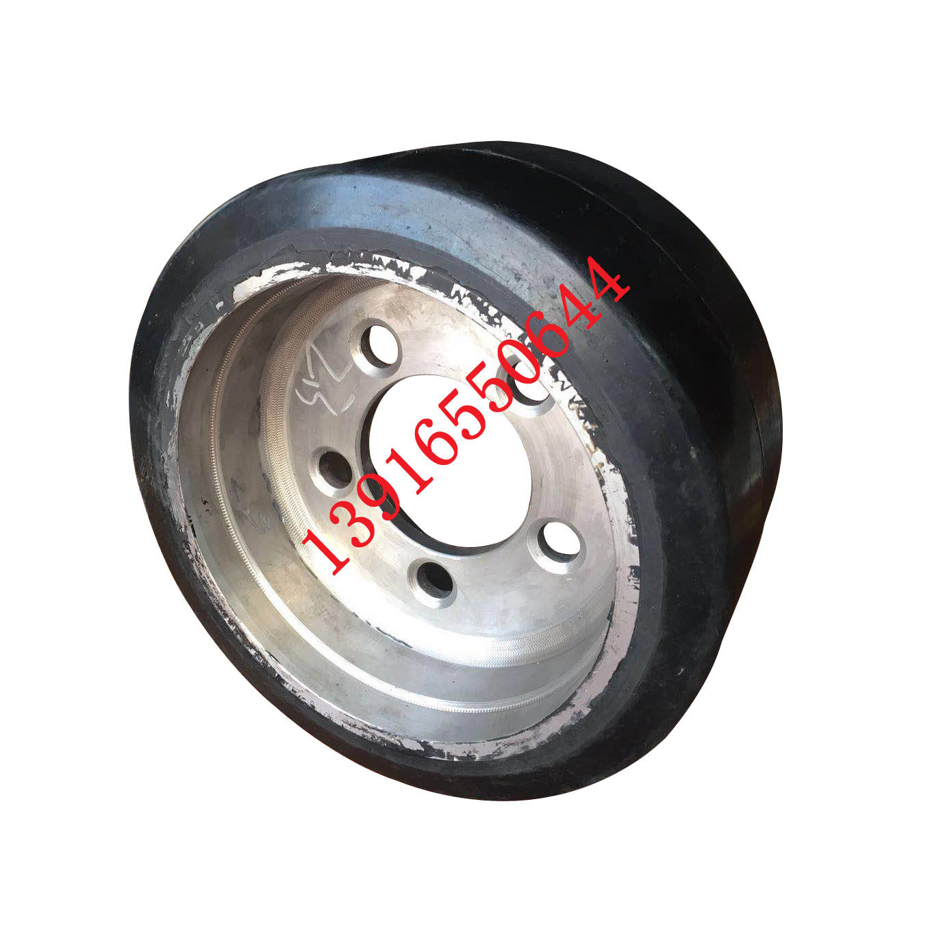 速发电动叉车轮子江淮龙工加力三支点E1030S主驱动轮250*127后转