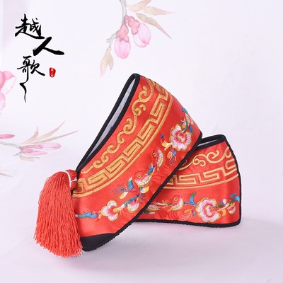 速发越人歌 古装禾视绣花鞋京剧青剧花旦戏曲内高秀影鞋戏剧越衣