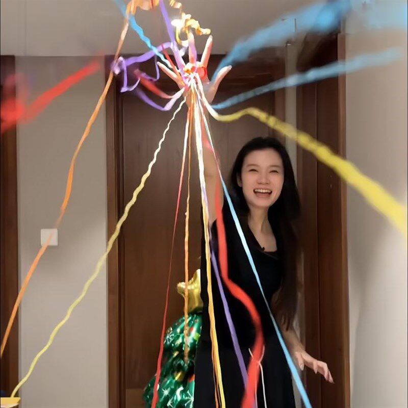 速发手抛彩带免打扫结婚婚礼乔迁丝带拉花彩条生日氛围感道具拍照