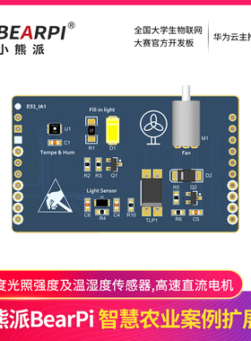 速发派BrPi开发板智慧农业案例扩展板E5_IA1