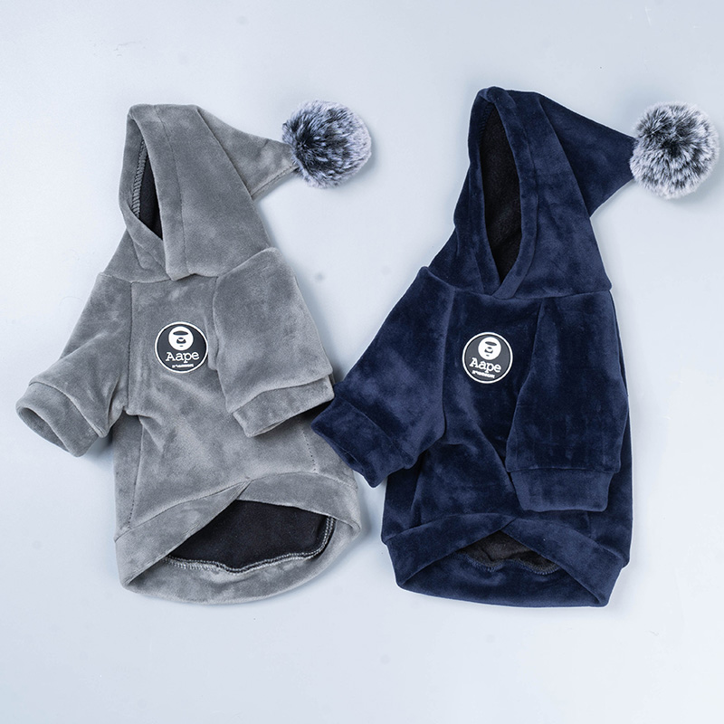 速发泰迪衣服小型犬小狗猫咪比服法斗衣基犬秋冬潮款卫柯熊饰