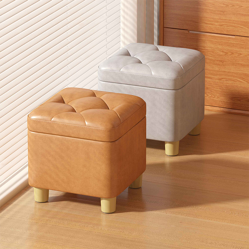 速发小凳子板凳家用储纳凳沙发凳客厅小凳凳脚凳软包小板子收物矮