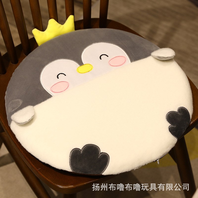 速发圆形慢回垫坐弹毛绒玩具家用餐椅垫卧爱可室记忆棉四季用款