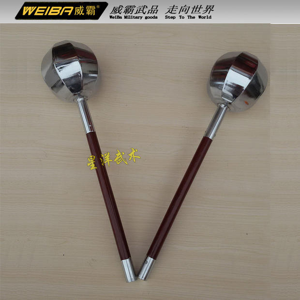 速发武术双锤表演西锤道具双瓜锤八棱双锤金瓜锤十八般冷兵器武术