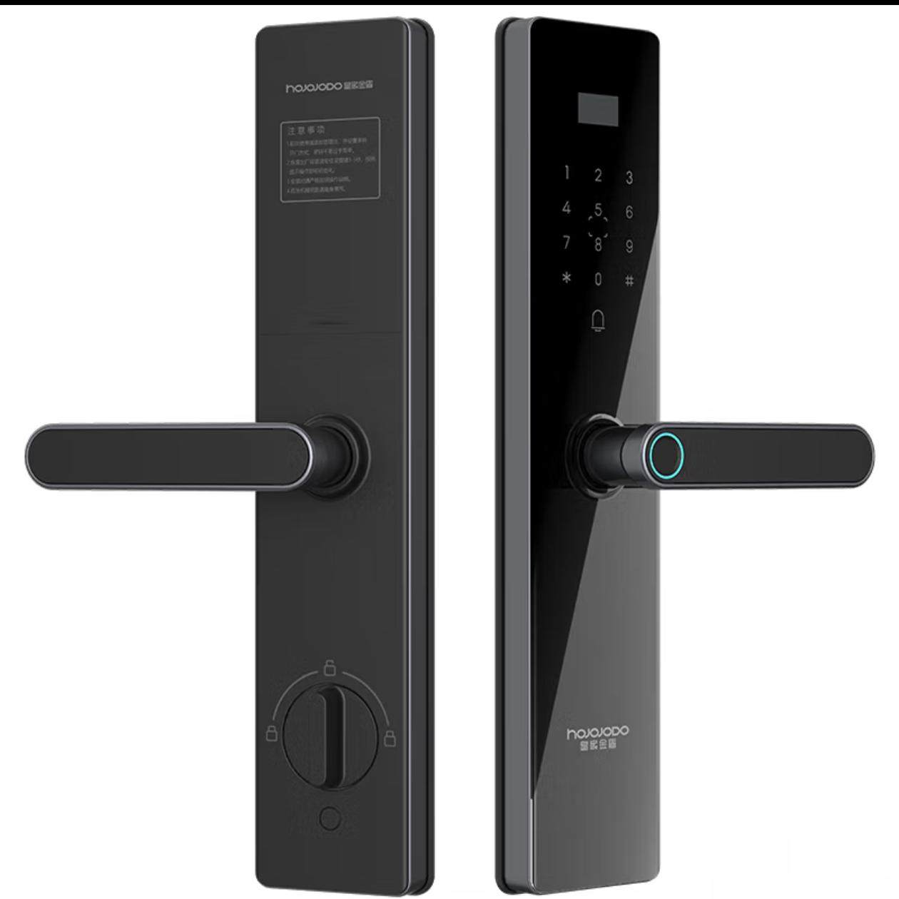 皇家金盾一握开把手式指纹锁L1密码锁电子锁C级锁芯淮安当日装