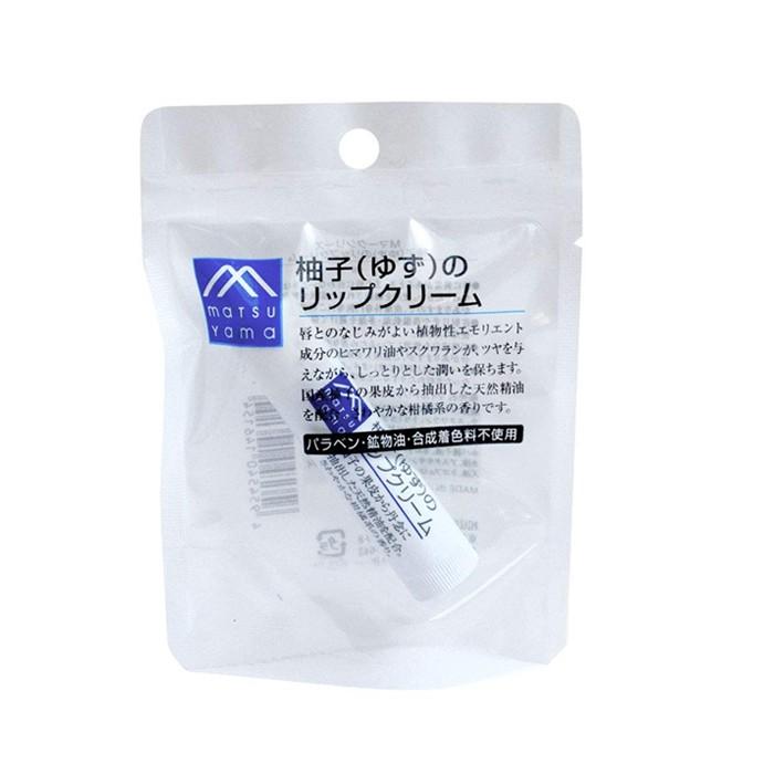 MATSUYAMA松山油脂M Mark柚子唇膏 4g/支