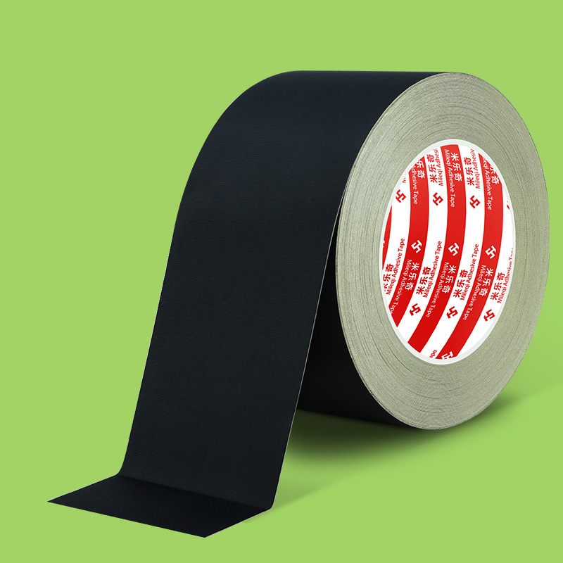 阻燃黑色醋酸布胶带耐高温抗老化