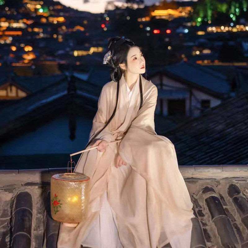 YURUI HANFU 여성 신작 FAIRY STYLE 앤티크 스타일 STRAIGHT-F