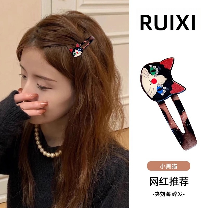 刘海鸭嘴发夹碎发发卡头饰