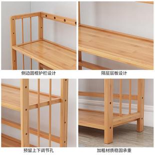 简易儿童书架落地置物架家用学生客厅书房网红书柜多层桌上收纳架