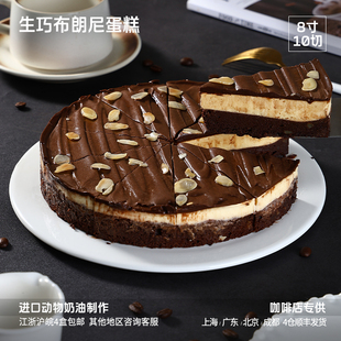 蓓听生巧布朗尼蛋糕慕斯动物奶油切块蛋糕咖啡馆商用下午茶甜品
