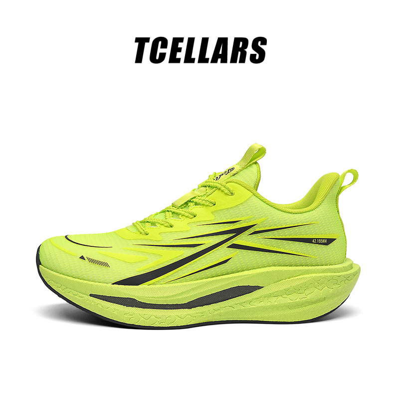 TCELLARS青少年体测全掌碳板跑鞋