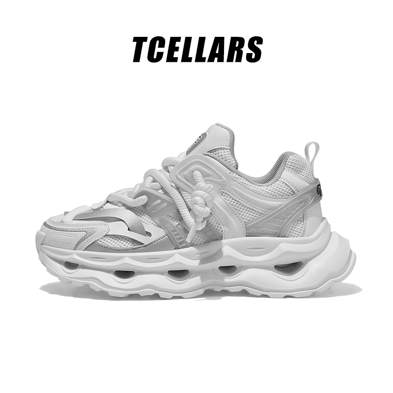 TCELLARS经典老爹鞋厚底增高透气