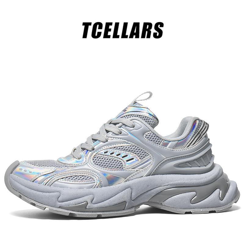 TCELLARS新款老爹鞋厚底防滑鞋子