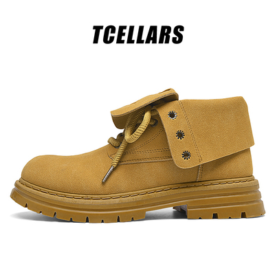 TCELLARS马丁靴男款秋冬男士短靴