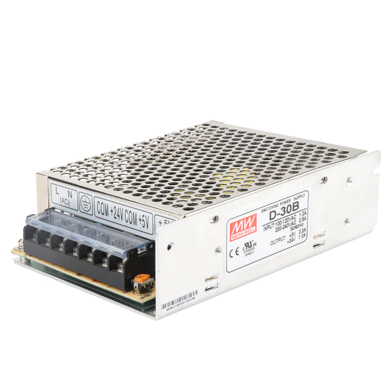 明伟30W两路双组开关电源D-30A D-30B D-30C 5V4A 12V1A 24V1A