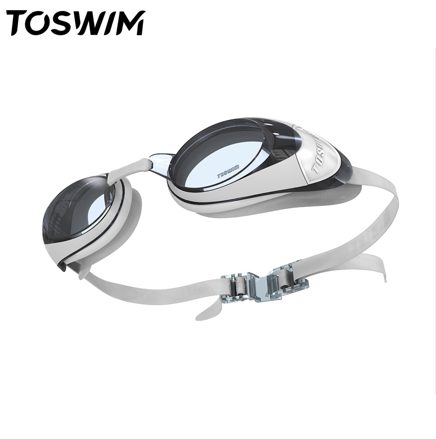 【样品清仓-微瑕】TOSWIM拓胜游泳镜高清防雾防水泳镜舒适训练