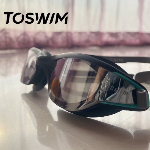 【样品清仓-微瑕】TOSWIM防水防雾高清泳镜专业舒适男女大框泳镜