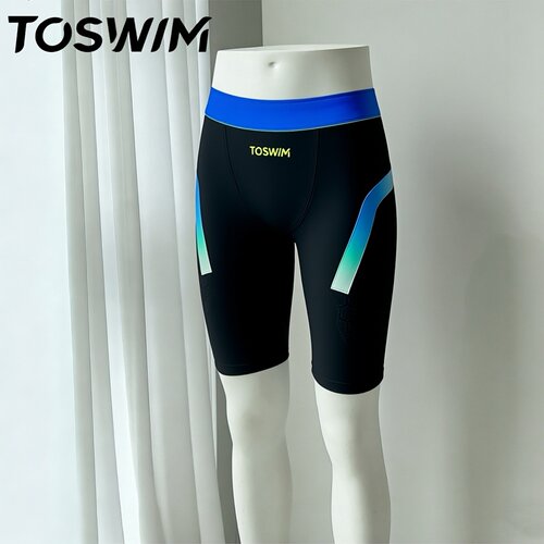 TOSWIM男士泳裤及膝2025年新款