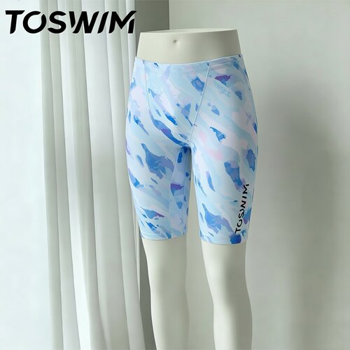 【样衣清仓-冰雪秘境】TOSWIM泳裤男专业五分游泳裤男士泳衣