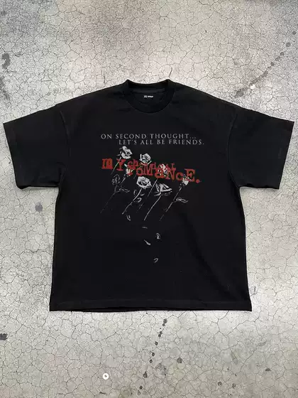 My Chemical Romance Band T-Shirt Men's Oversize Short Sleeve Tee