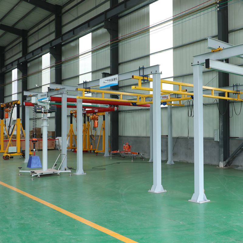 轨道悬挂式轻型铝合金KBK起重机自立式行车焊接数控室内KBK柔性吊