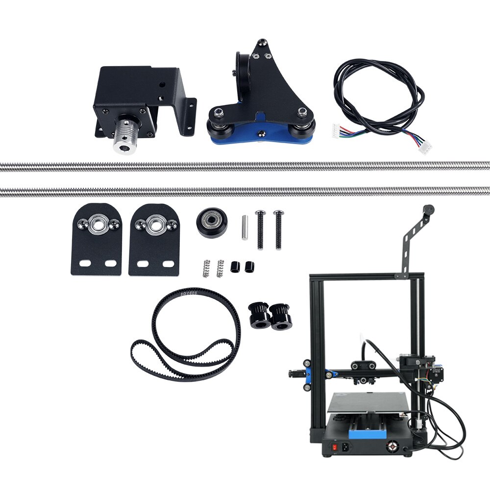 DB-3D打印机配件I3机型双Z轴丝杆升级套件零件包适用blu-3打印机