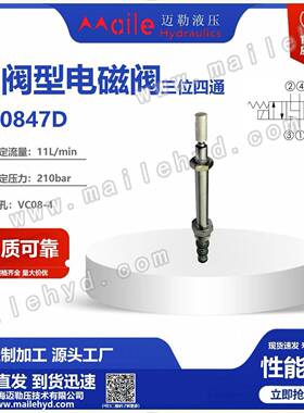 工厂现货三位四通插装式电磁换向阀SV08-47D替代海德福斯