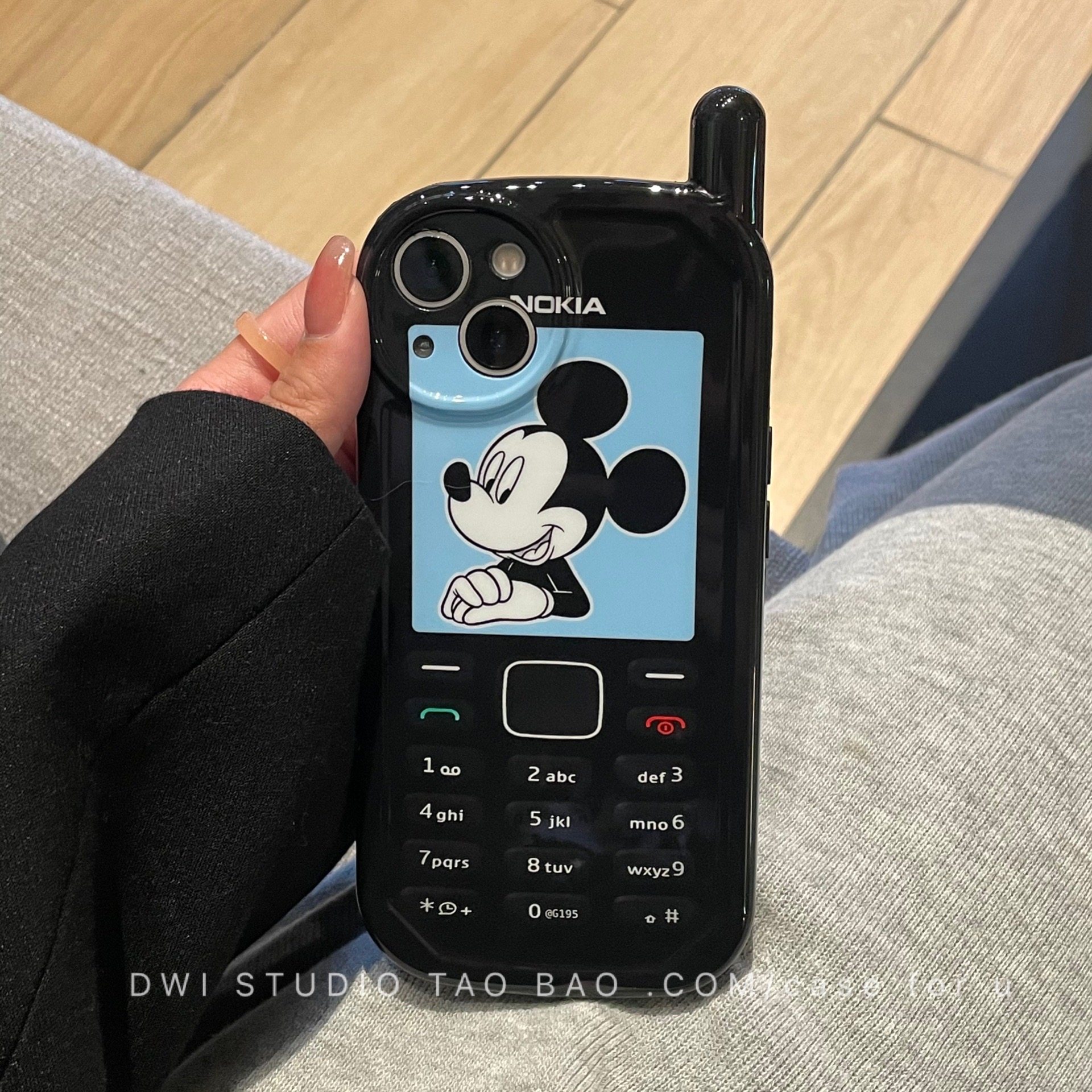 卡通可爱苹果小众ins