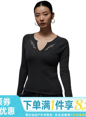 nike耐克冬季女子JORDAN运动休闲长袖T恤IM9714-045
