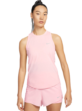 nike耐克夏季女子跑步运动休闲无袖T恤背心HQ0621-607