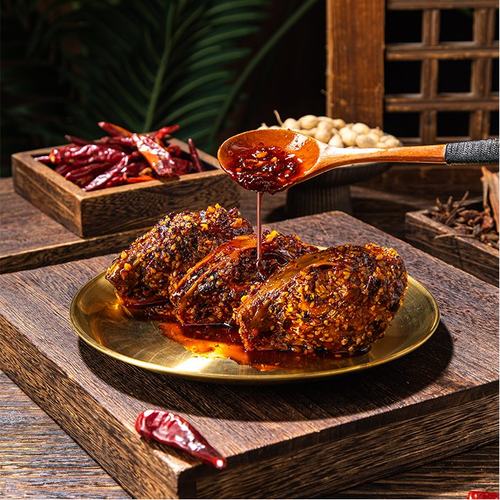 双流老妈兔头麻辣兔头冷吃兔