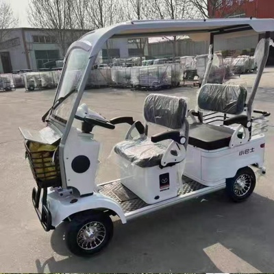 新能源小巴士E900电动车老年人代步车家用多人电瓶车四轮车