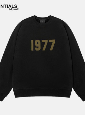 【一折专区】ESSENTIALS MOVIE官网丨火爆促销丨数字1977圆领卫衣