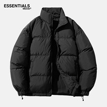 ESSENTIALS MOVIE官方羽绒服男女冬季潮牌立领白鸭绒保暖情侣外套