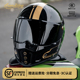 IRONKING硬汉复古巡航摩托车全盔男重型机车复古摩托头盔3c认证男