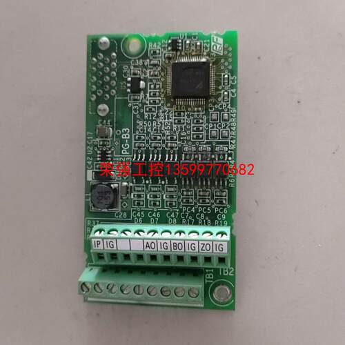 【荣强工控】安川PG卡，PG-B3，实物拍摄功，功能包好，