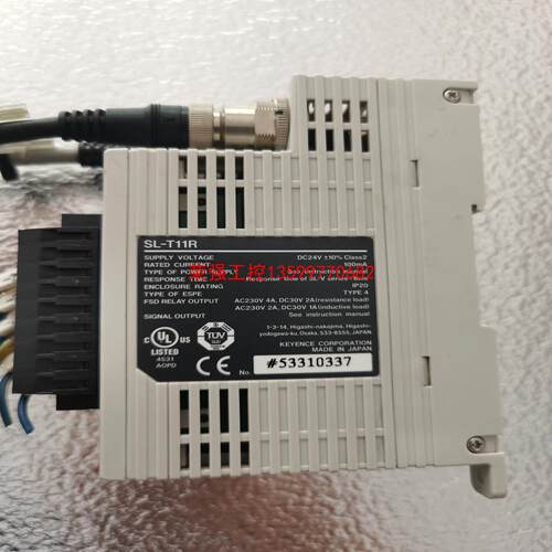 【荣强工控】拆机基恩士SL-T11R光栅控制器   外表漂亮  功能包
