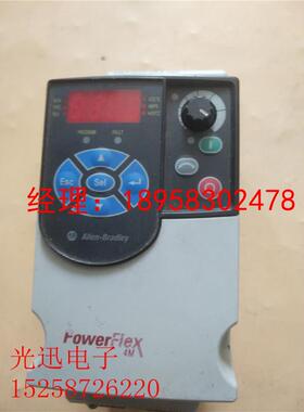 罗克伟尔变频器22F-A4P2N103 220V/0.75KW实物拍摄 质量保证