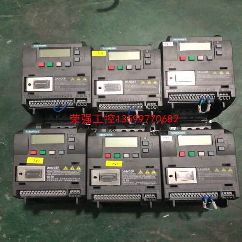 【荣强工控】9成新西门子V20 0.75KW380V变频器6SL3210