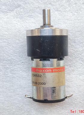 【非标价】拆机maxon减速电机124532 26.09.2000 1