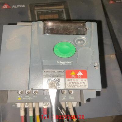 【非标价】施耐德变频器atv310hu22n4a 成色新 拆机包好38