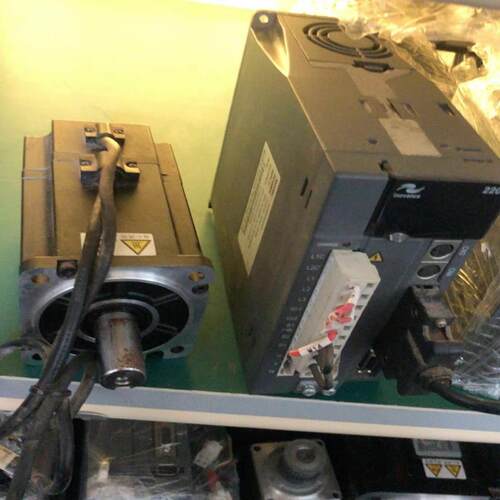 拆机实物0.75KW汇川伺服套，功能包好。