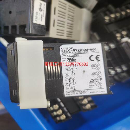 【荣强工控】欧姆龙温控器E5CC-RX2ASM-800 ，二手拆机，实物